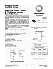 DataSheet MAX810 pdf